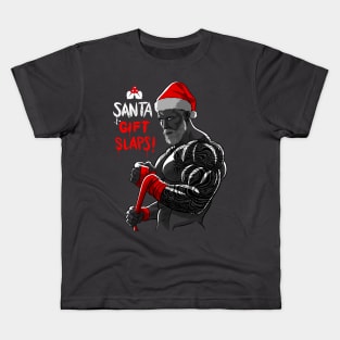 Santa Claus gift slaps Kids T-Shirt